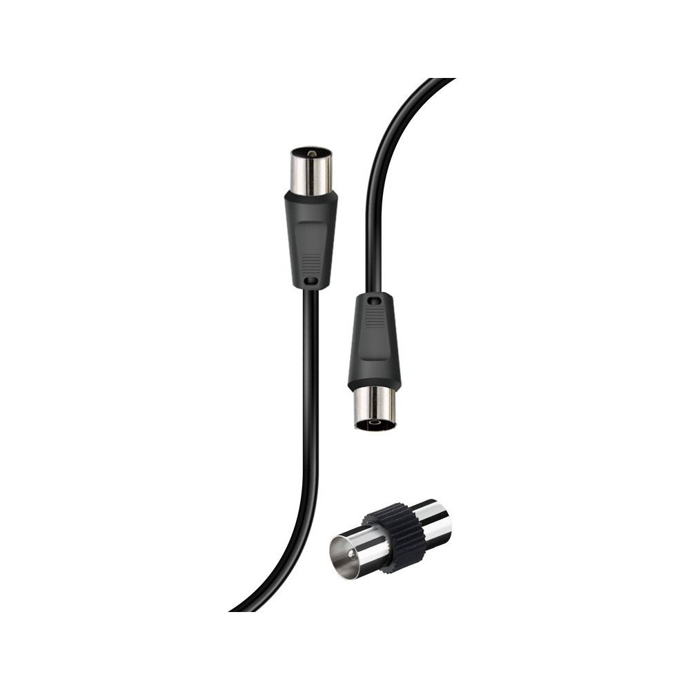 Cavo antenna M/F 1,5mt nero