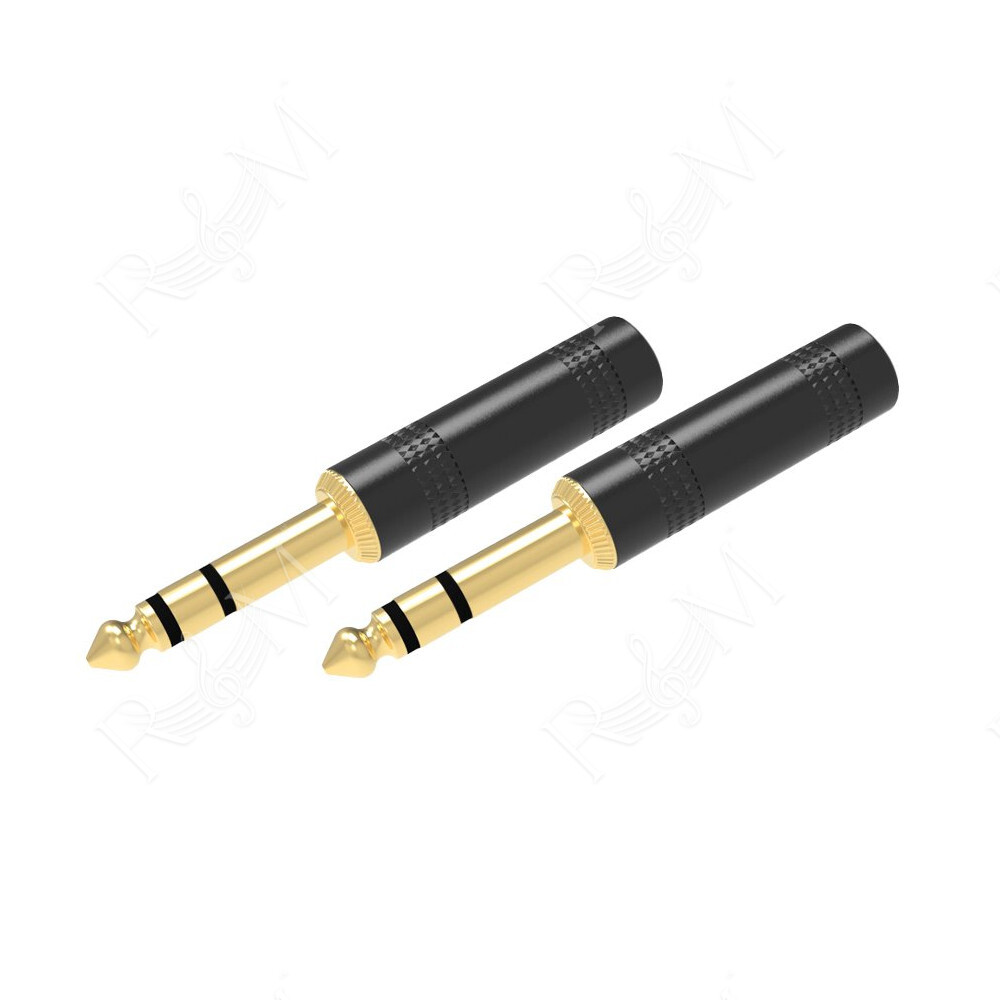 Coppia connettori jack 6,3mm stereo