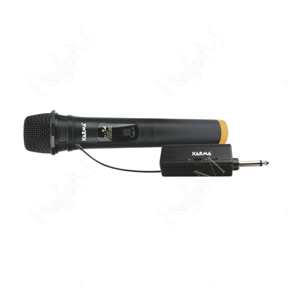 Radiomicrofono con ricevente a batteria