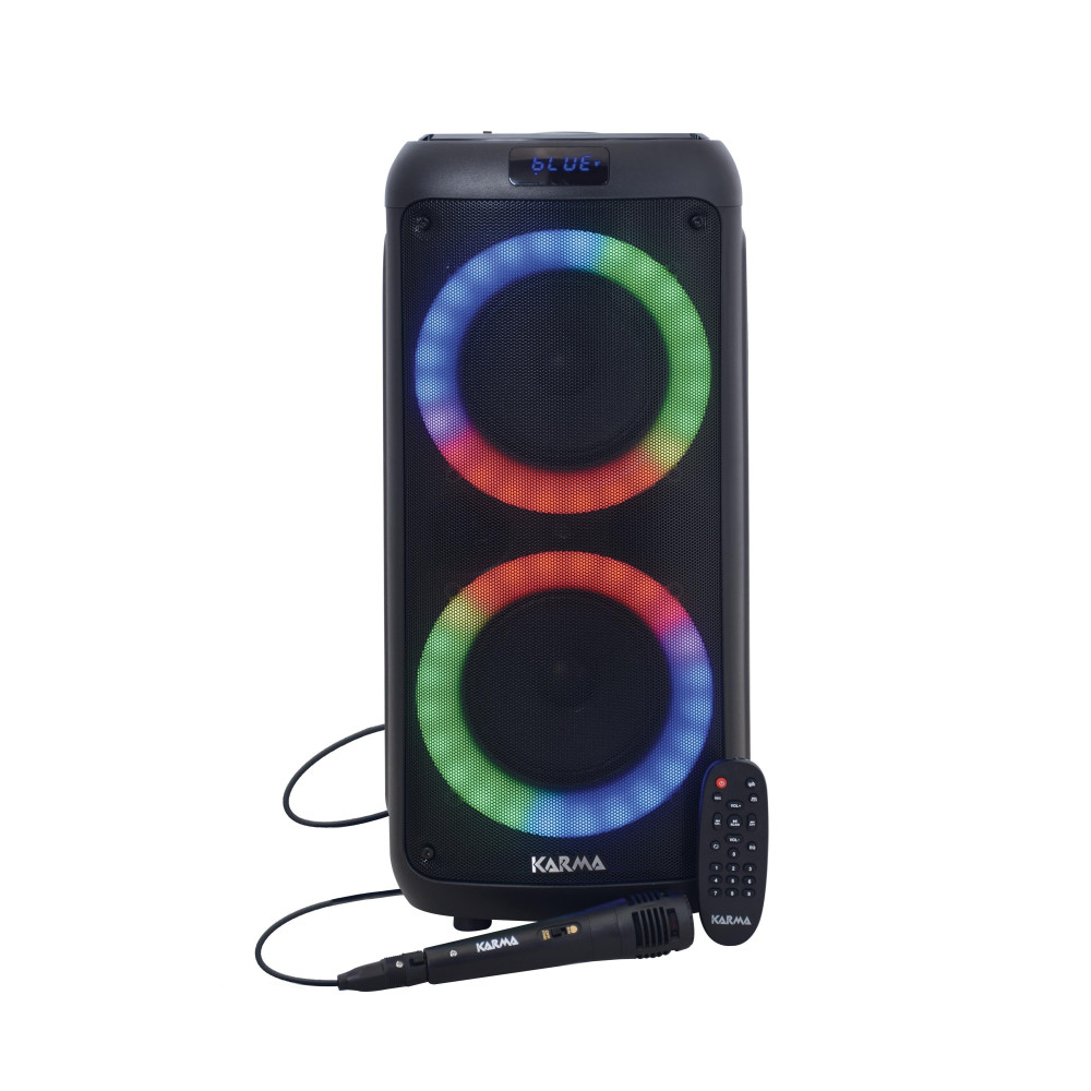 Diffusore ricaricabile con microfono 200W