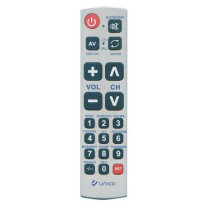 Telecomando universale facilitato