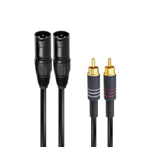 Cavo audio 2 XRL m a 2RCA m 1,5mt