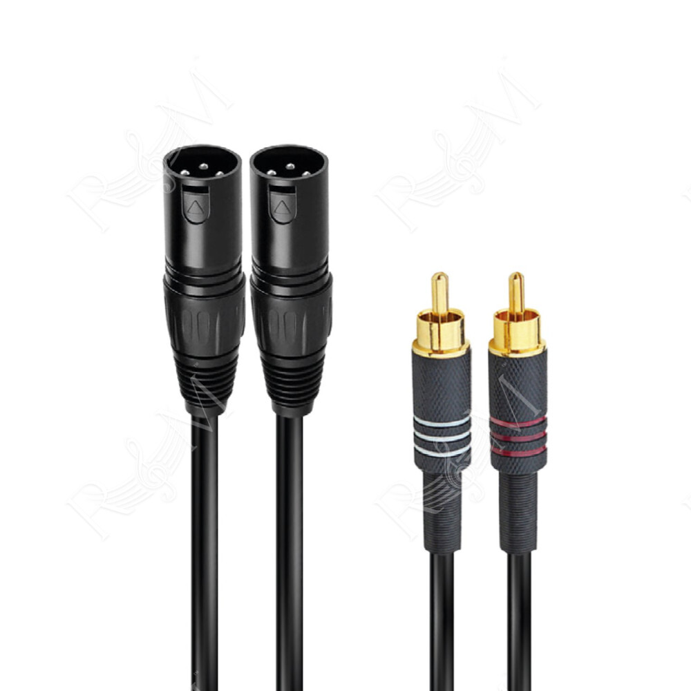 Cavo audio 2 XRL m a 2RCA m 1,5mt