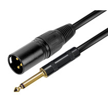 Cavo XLR M - Jack 6,3mm - 5mt