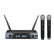 Doppio radiomicrofono palmare UHF