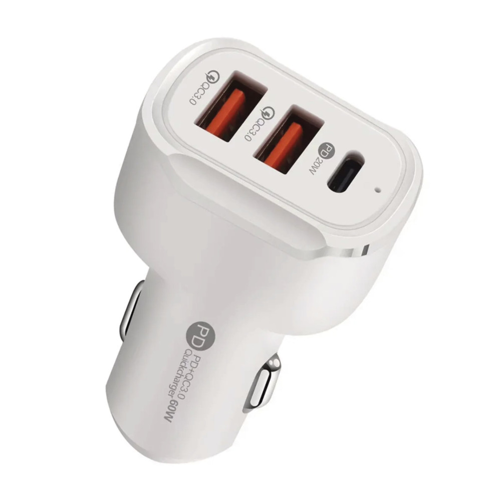 Caricatore da auto tripla USB