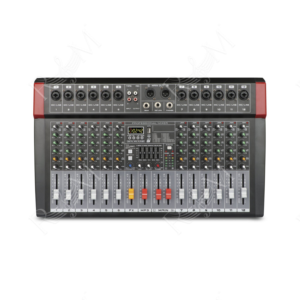 Mixer microfonico 14 canali