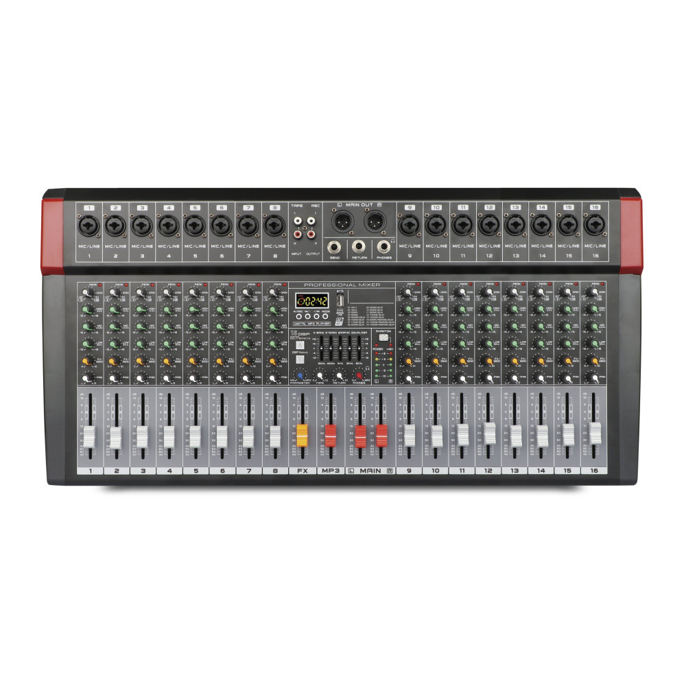 Mixer microfonico 18 canali
