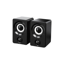 Coppia di mini diffusori amplificati
