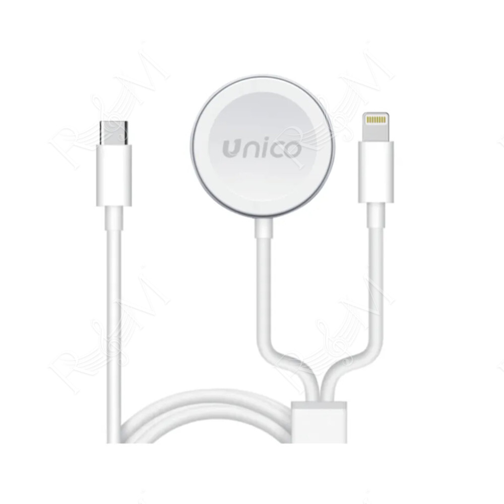 Caricabatterie wireless per orologio 2 in 1