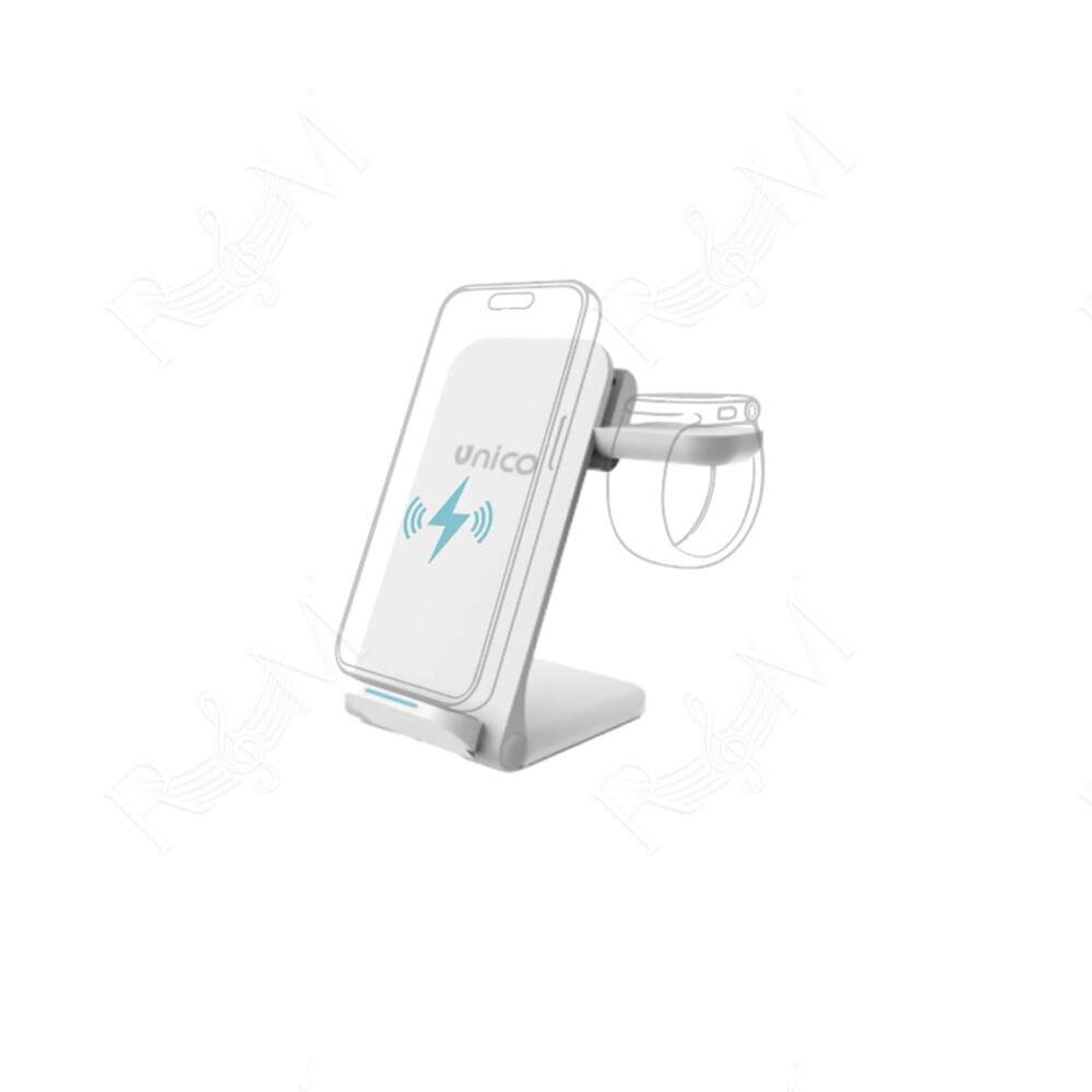 Caricabatterie wireless 3 in 1