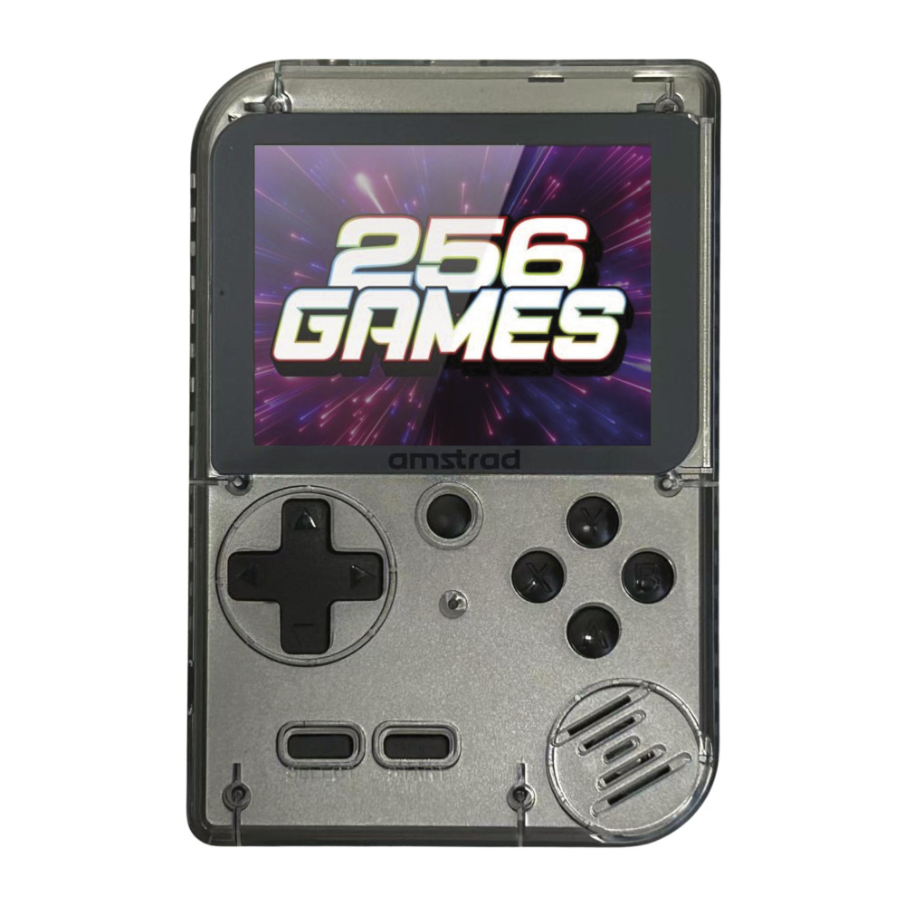 Console di gioco portatile argento