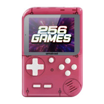 Console di gioco portatile rosa