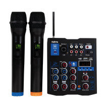 Mixer 5 canali con doppio radiomicrofono