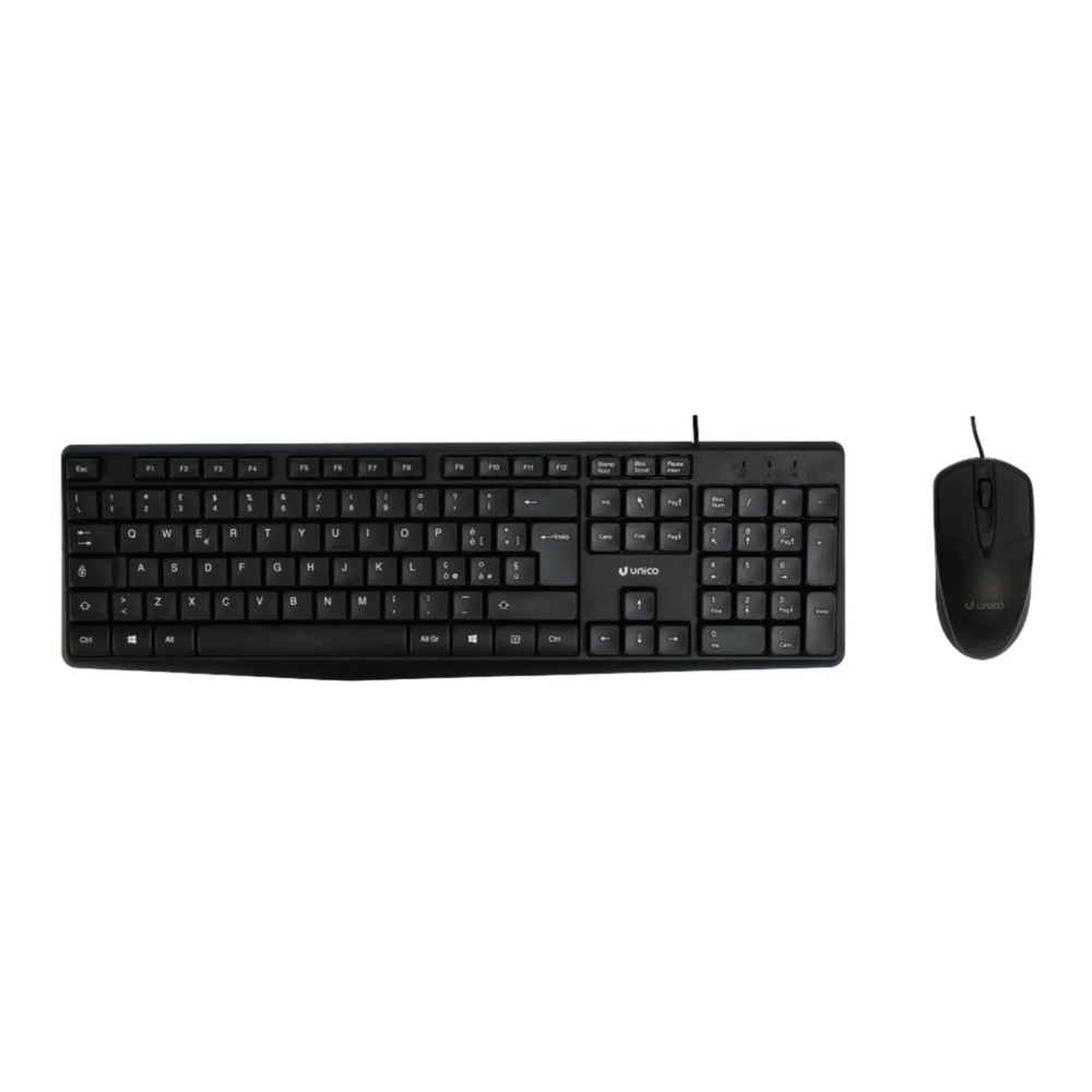 Kit Tastiera e Mouse cablati