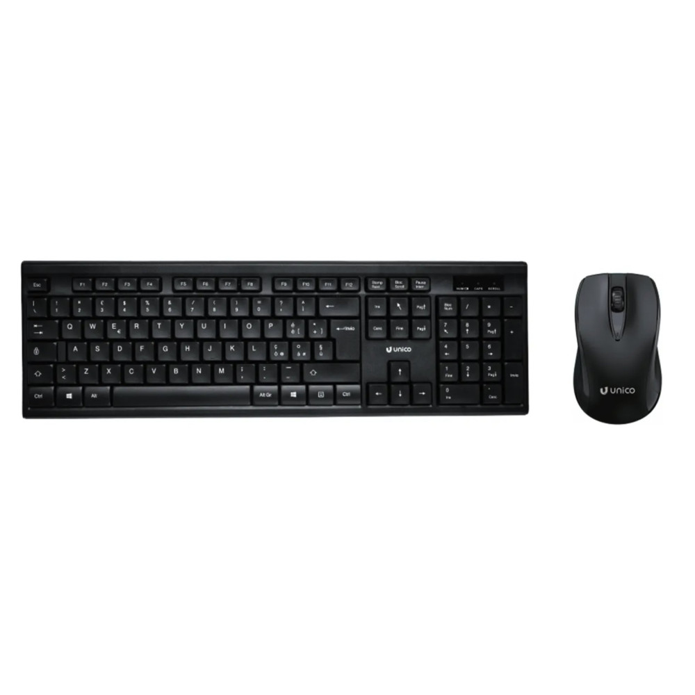 Kit Tasiera e mouse wireless