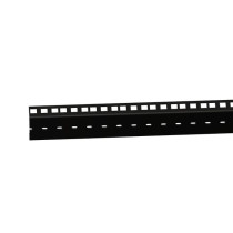 Adam Hall 19" Parts RACK RAIL 45 BLACK DOUBLE