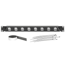 Adam Hall 19" Parts RACK PAN 01 D8 ANGLED