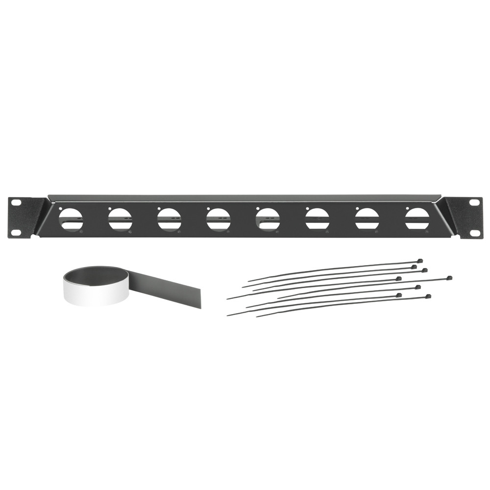 Adam Hall 19" Parts RACK PAN 01 D8 ANGLED