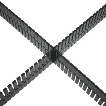 Adam Hall 19" Parts RACK INLAY 02 SEPARATOR UNI