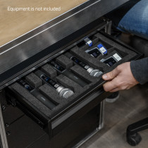 Adam Hall 19" Parts RACK DRAWER 02 ALU ERGO