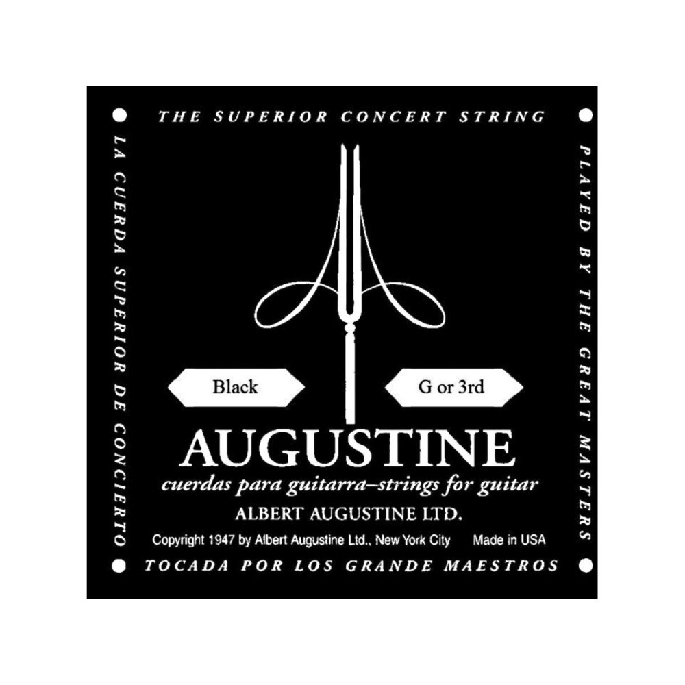 BLACK G-3RD AUGUSTINE