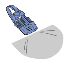 Adam Hall Accessories MIDI CLIP BLACK