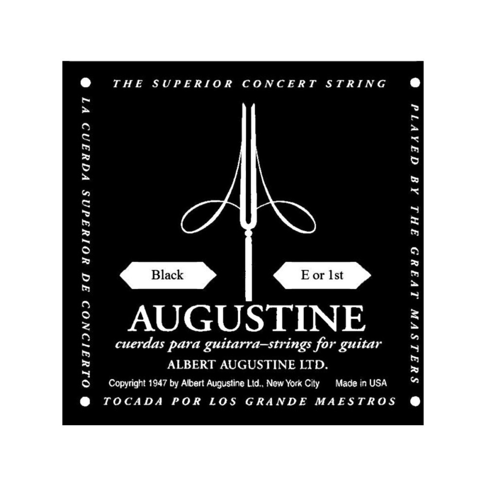 BLACK E-1ST AUGUSTINE
