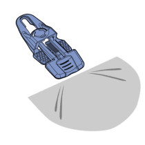 Adam Hall Accessories MIDI CLIP WHI M50 AH