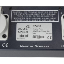 Adam Hall Cables RACK PDU 9 CEE FI