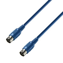 Adam Hall Cables 3 STAR MIDI 0150 BLU