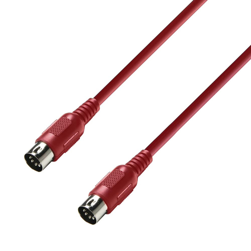 Adam Hall Cables 3 STAR MIDI 0150 RED