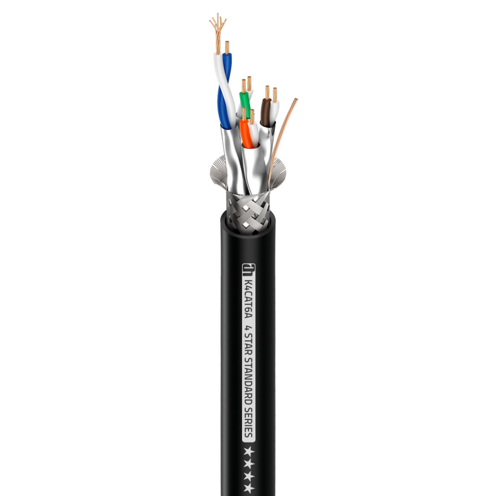 Adam Hall Cables 4 STAR NETWORK CAT6A D