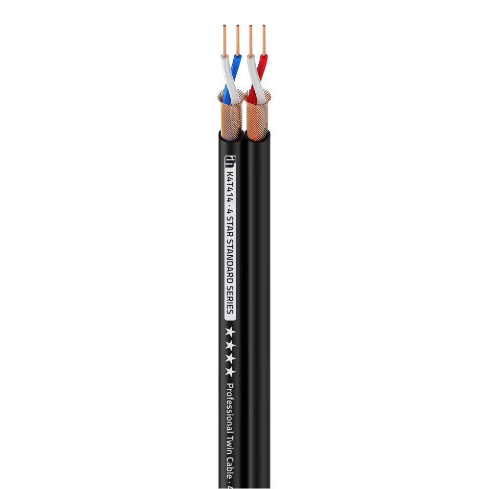Adam Hall Cables 4 STAR TWIN 414