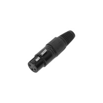 Adam Hall Connectors 3 STAR C XF3 BLK
