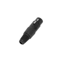 Adam Hall Connectors 3 STAR C XF3 BLK