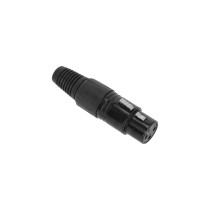 Adam Hall Connectors 3 STAR C XF3 BLK