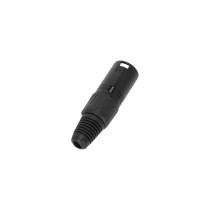 Adam Hall Connectors 3 STAR C XM3 BLK