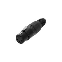Adam Hall Connectors 4 STAR C XF3 BLK