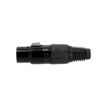 Adam Hall Connectors 4 STAR C XF3 BLK