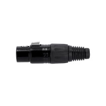 Adam Hall Connectors 4 STAR C XF5 BLK