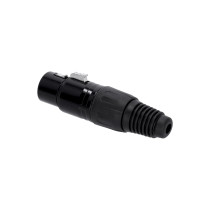Adam Hall Connectors 4 STAR C XF5 BLK
