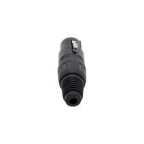 Adam Hall Connectors 4 STAR C XF5 BLK