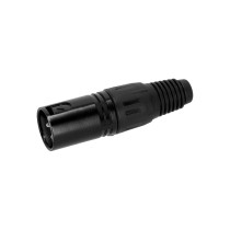 Adam Hall Connectors 4 STAR C XM3 BLK