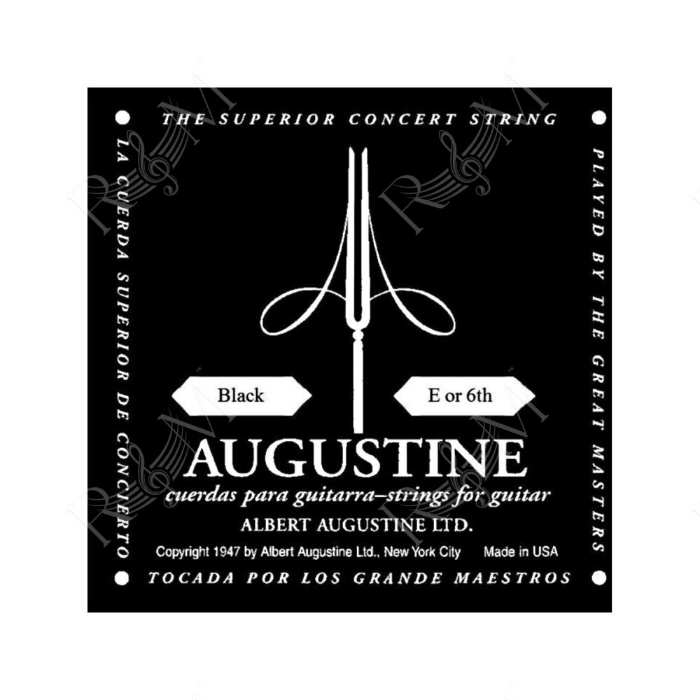 BLACK E-6TH AUGUSTINE