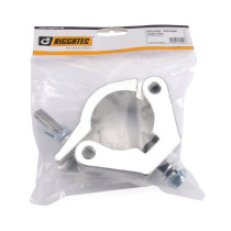 RIGGATEC Half Coupler Clamp | silver | 60mm | WLL 750kg