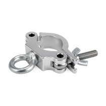 RIGGATEC Half Coupler Clamp | silver | Eyebolt | WLL 170kg