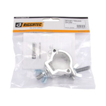 RIGGATEC Half Coupler Clamp | silver | WLL 75kg