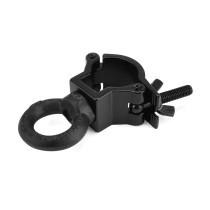 RIGGATEC Half Coupler Clamp | black | Eyebolt | WLL 75kg