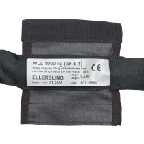 Steel Sling 1 Ton WLL - Black